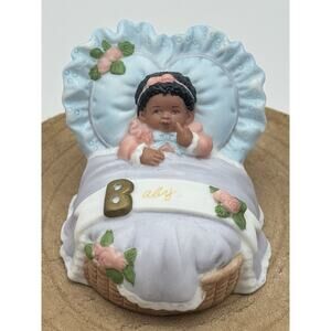 Enesco African American Growing Up Birthday Girls Baby WITH Box & Tag 1996